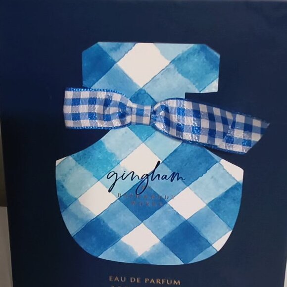 Bath and Body works Gingham gift set